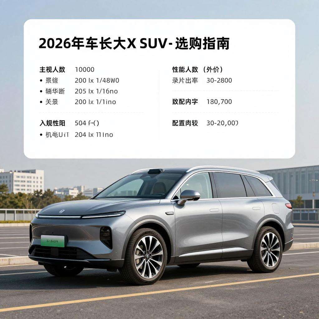 2026年车长4.9米大型SUV怎么选: 2026年车长4.9米大型SUV怎么选: