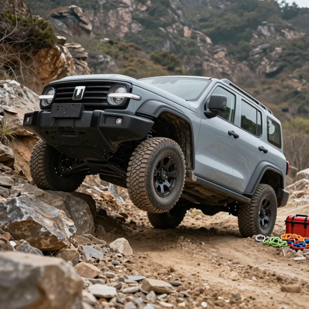 接近角超30度越野SUV：几何通过性与实战技巧(图3)