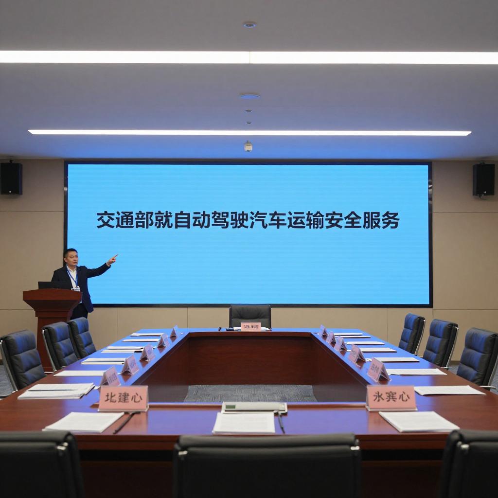 交通部就自动驾驶汽车运输安全服务征求意见