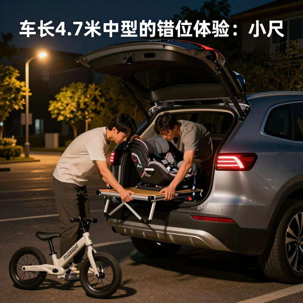 车长4.7米中型SUV的错位体验：小尺寸还能大空间