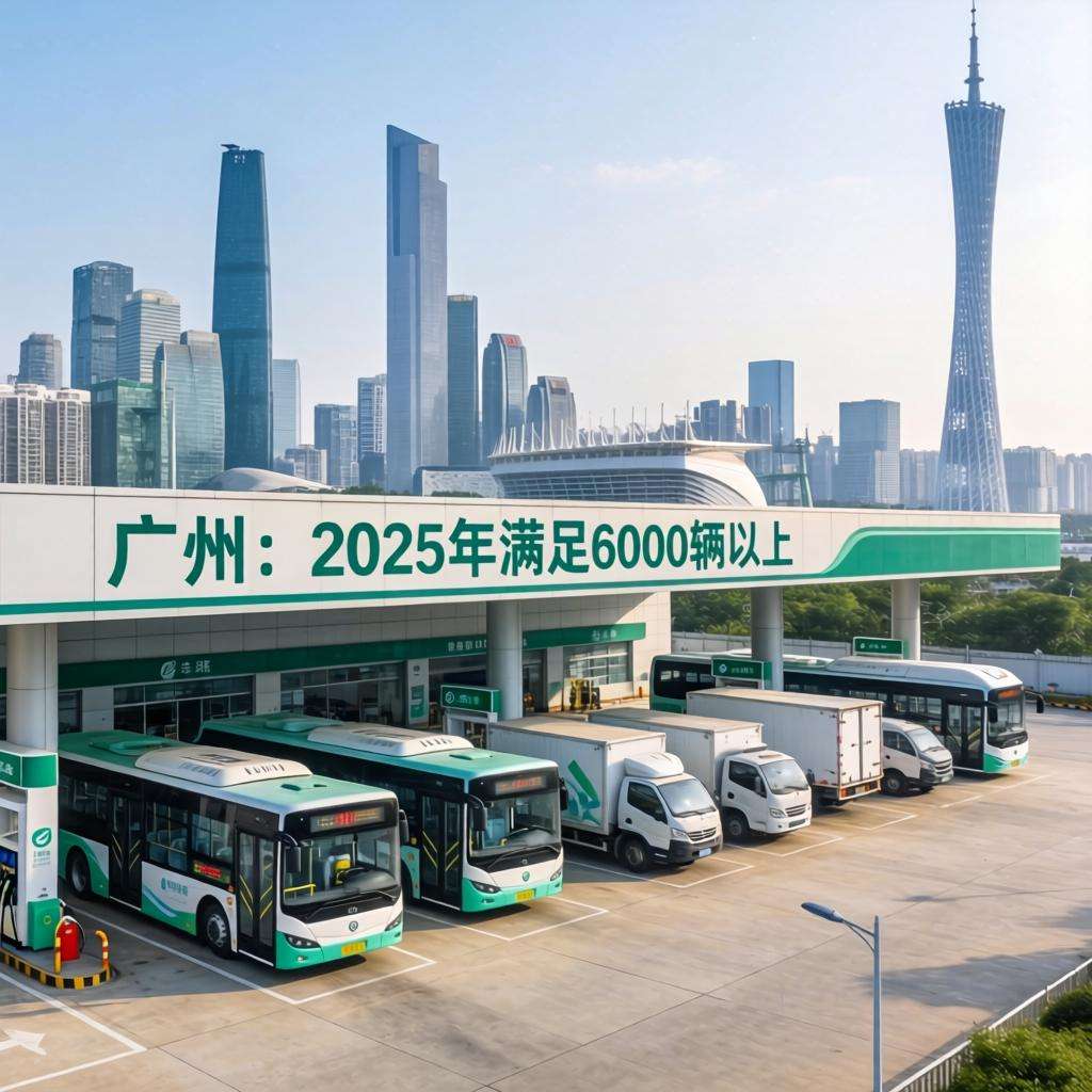 广州：2025年满足6000辆以上氢燃料电池车用氢需求