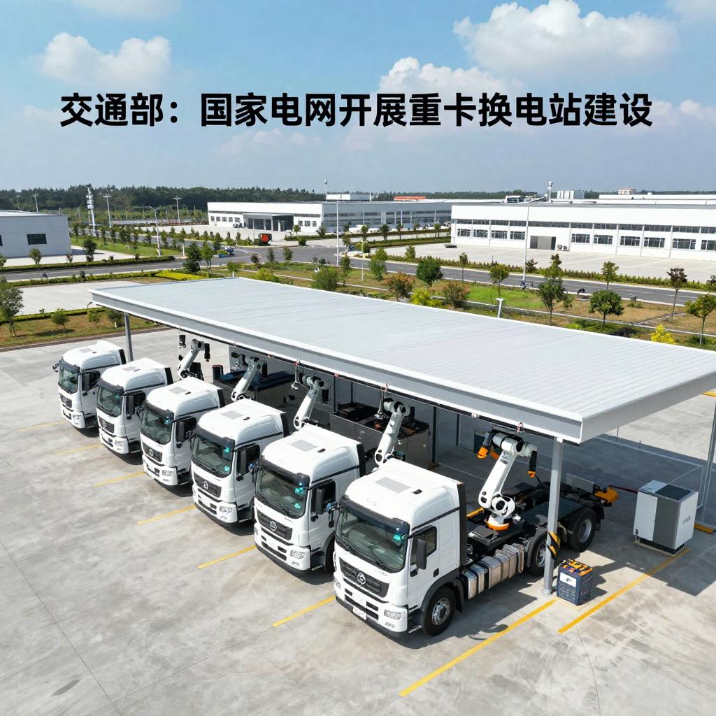 交通部：国家电网开展重卡换电站建设组网试点