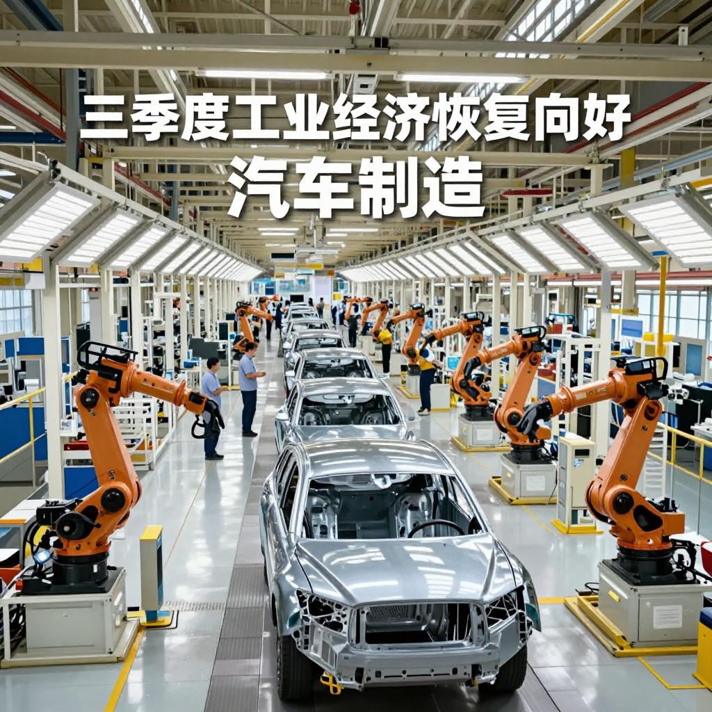 三季度工业经济恢复向好 汽车制造业快速恢复