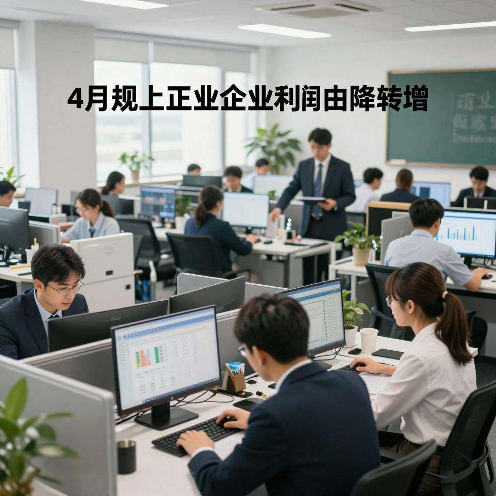 增速回升 4月份规上工业企业利润由降转增