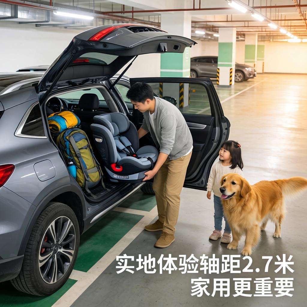 实地体验轴距2.7米家用SUV更重要