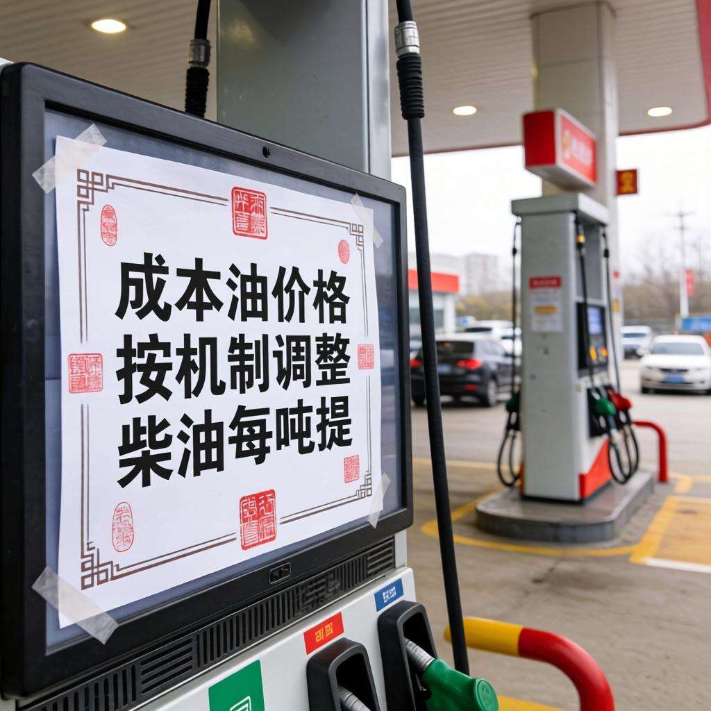 成本油价格按机制调整 柴油每吨提高190元
