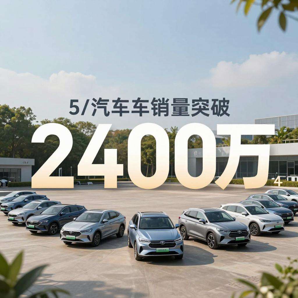 5月汽车销量超240万辆，新能源市占率近四成