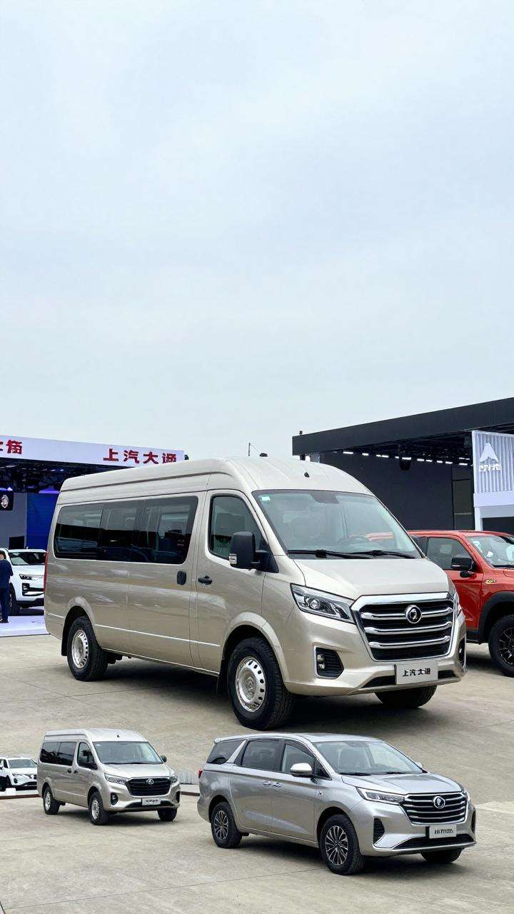 上汽大通2024成都车展发布多功能客车/越野皮卡/全新MPV