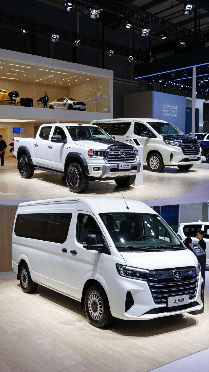 上汽大通2024成都车展发布多功能客车/越野皮卡/全新MPV 上汽大通2024成都车展发布多功能客车/越野皮卡/全新MPV(图3)