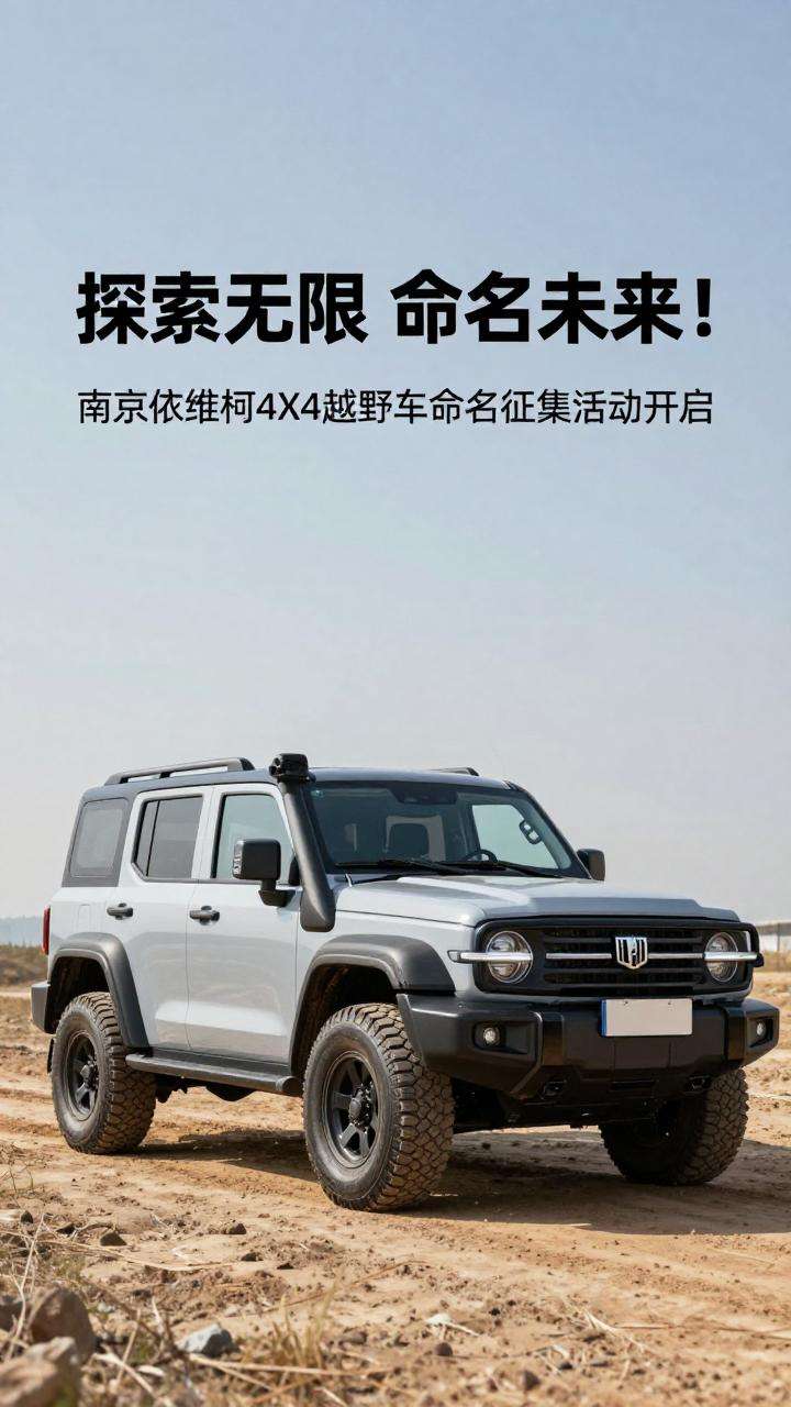 探索无限 命名未来！南京依维柯4X4越野车命名征集活动开启
