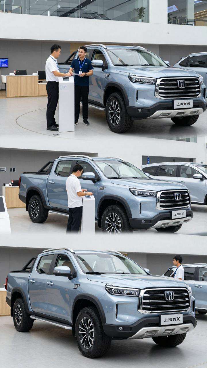 15.58万元起 上汽大通大型越野皮卡星际X上市(图1)