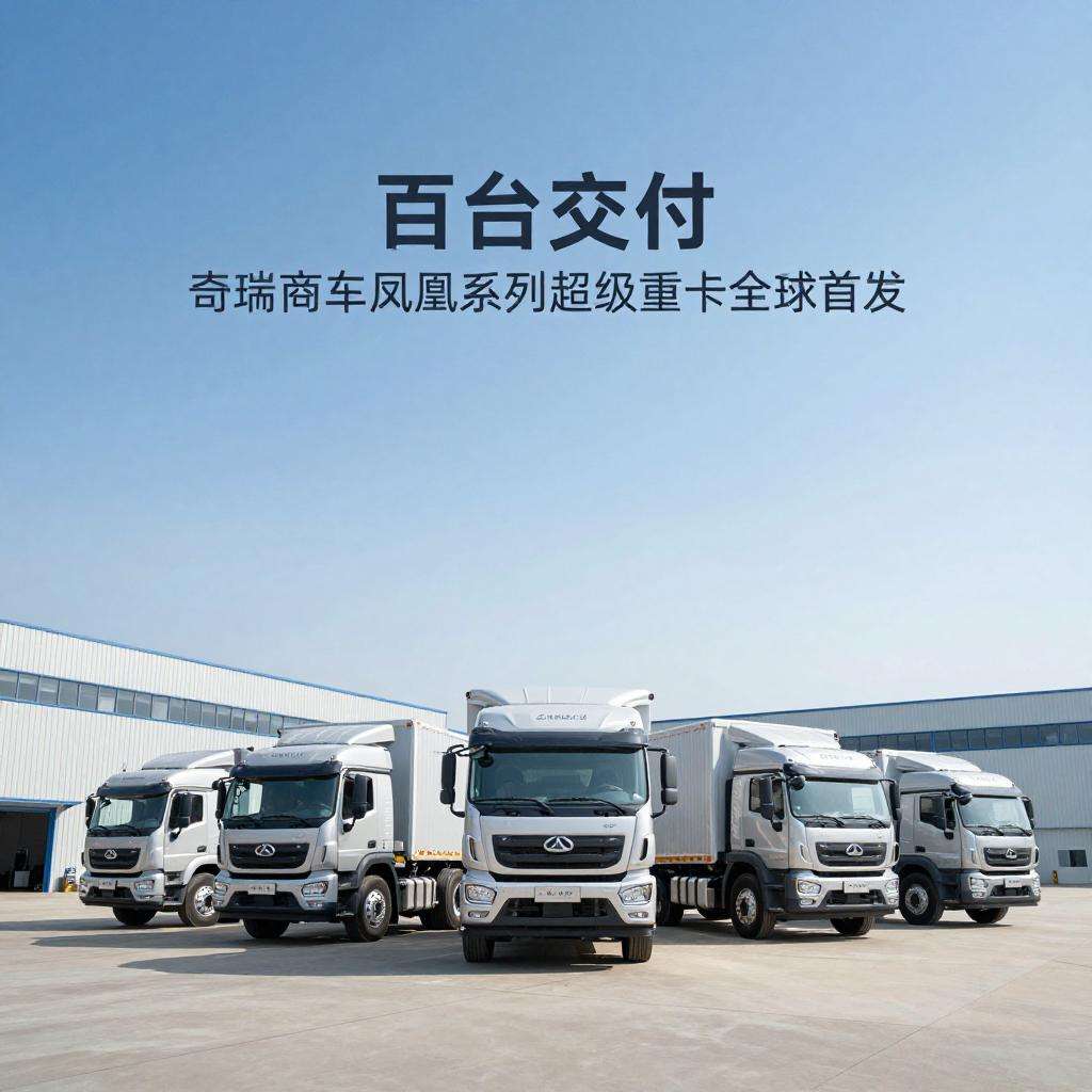 百台交付 奇瑞商用车凤凰系列超级重卡全球首发