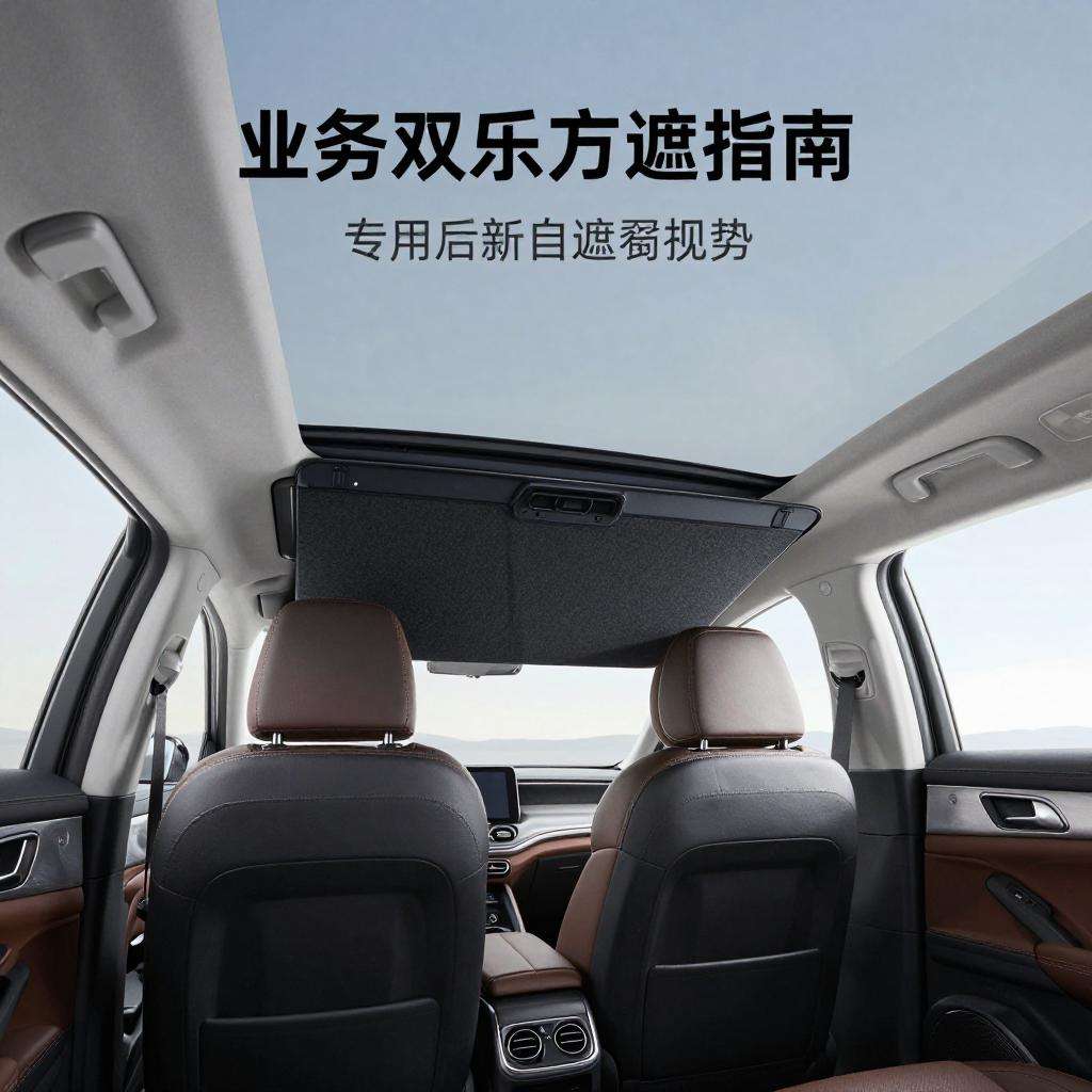 SUV后排遮阳帘实用指南：怎么选才不晒
