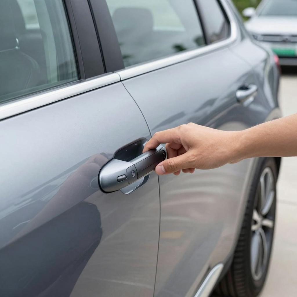 隐藏式电动门把手SUV：科技感背后的真实隐患(图1)