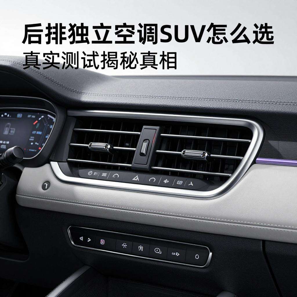 后排独立空调SUV怎么选?真实测试揭秘真相 后排独立空调SUV怎么选?真实测试揭秘真相(图2)
