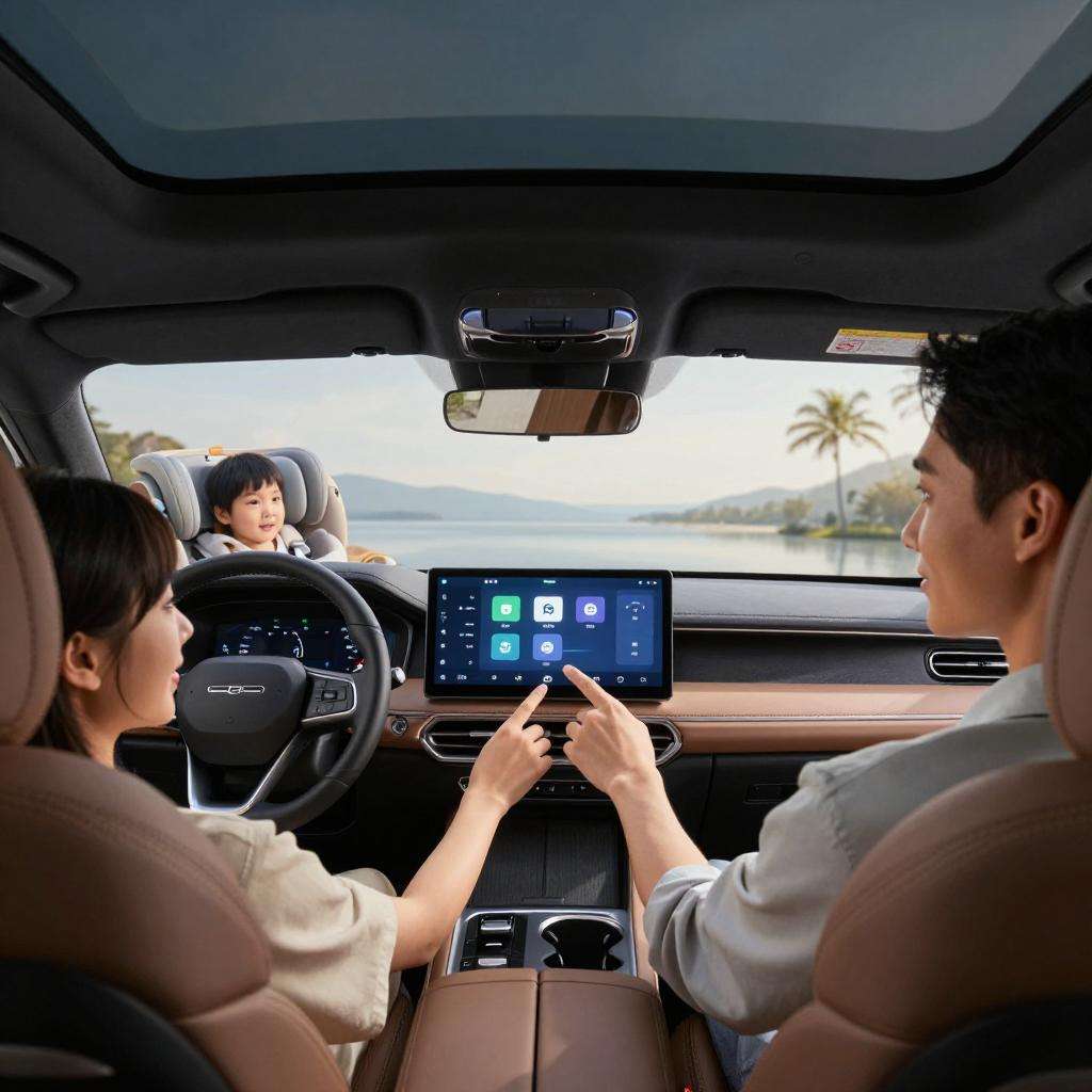 后排多媒体控制屏SUV:家庭出行效率提升的关键 后排多媒体控制屏SUV:家庭出行效率提升的关键(图3)