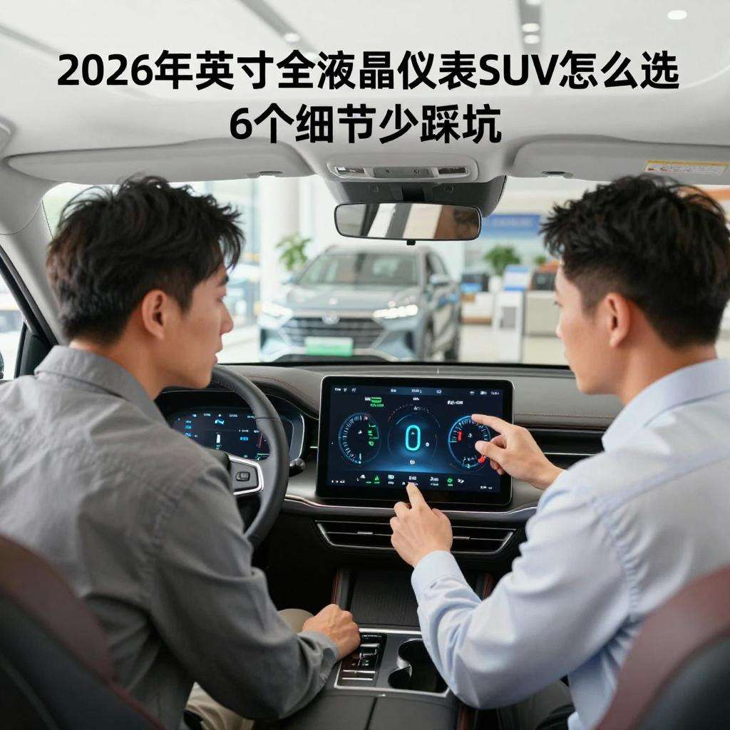 12.3英寸全液晶仪表SUV怎么选?2026年看这6个细节少踩坑 12.3英寸全液晶仪表SUV怎么选?2026年看这6个细节少踩坑(图1)