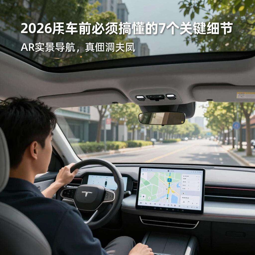 AR实景导航抬头显示SUV:2026年买车前必须搞懂的7个关键细节 AR实景导航抬头显示SUV:2026年买车前必须搞懂的7个关键细节(图3)