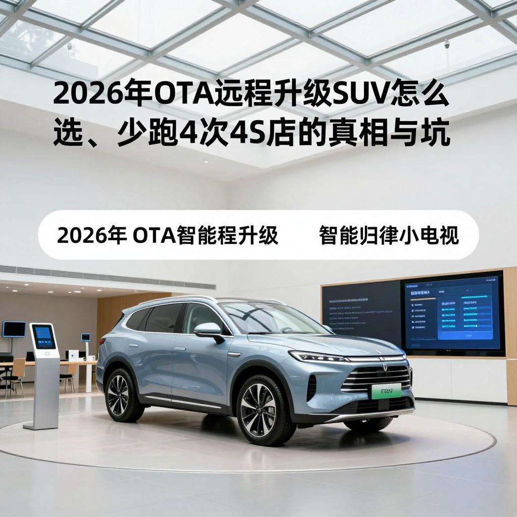 2026年OTA远程升级SUV怎么选：少跑4次4S店的真相与坑