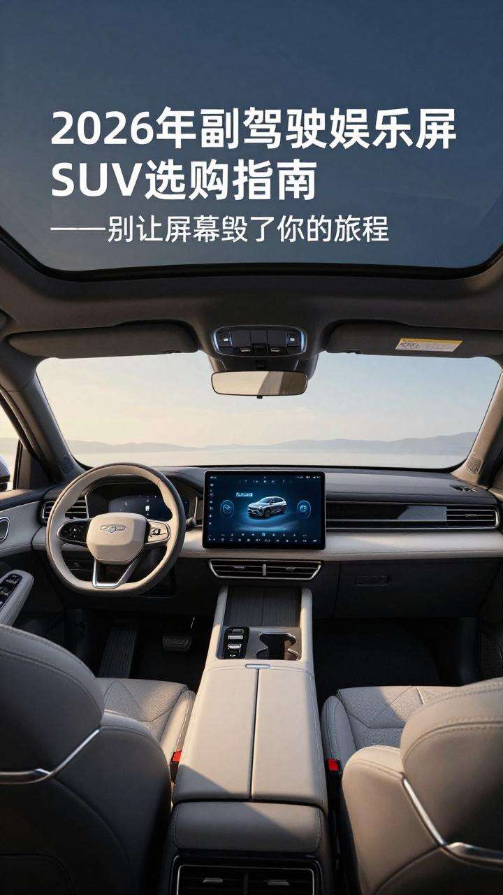 2026年副驾驶娱乐屏SUV选购指南：别让屏幕毁了你的旅程