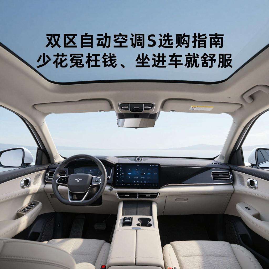 2026年双区自动空调SUV选购指南：少花冤枉钱，坐进车就舒服