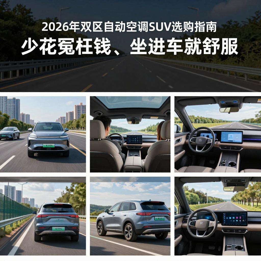 2026年双区自动空调SUV选购指南:少花冤枉钱,坐进车就舒服 2026年双区自动空调SUV选购指南:少花冤枉钱,坐进车就舒服(图3)