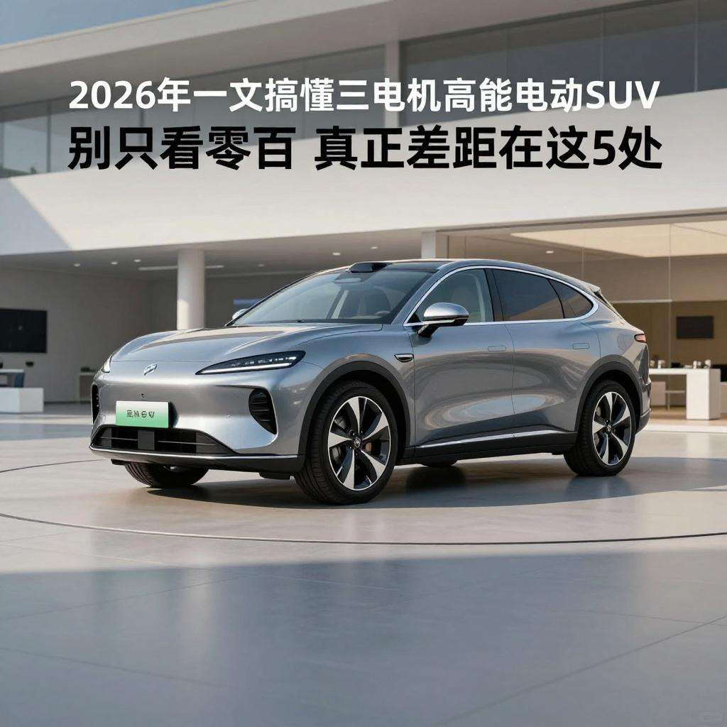 2026年一文搞懂三电机高性能电动SUV：别只看零百，真正差距在这5处