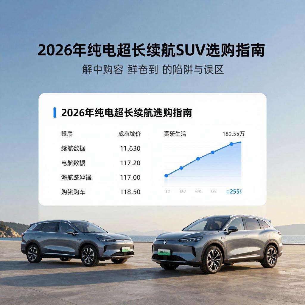 纯电超长续航SUV怎么选？2026年用真实续航和成本把坑一次讲透