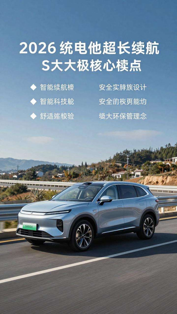 2026年选纯电超长续航SUV：别只看续航，这6个细节更值钱