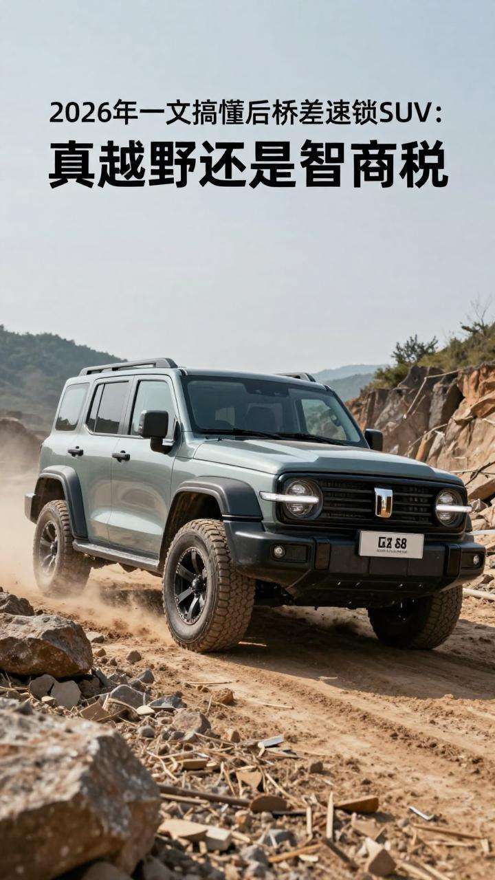 2026年一文搞懂后桥差速锁SUV:真越野还是智商税? 2026年一文搞懂后桥差速锁SUV:真越野还是智商税?(图3)