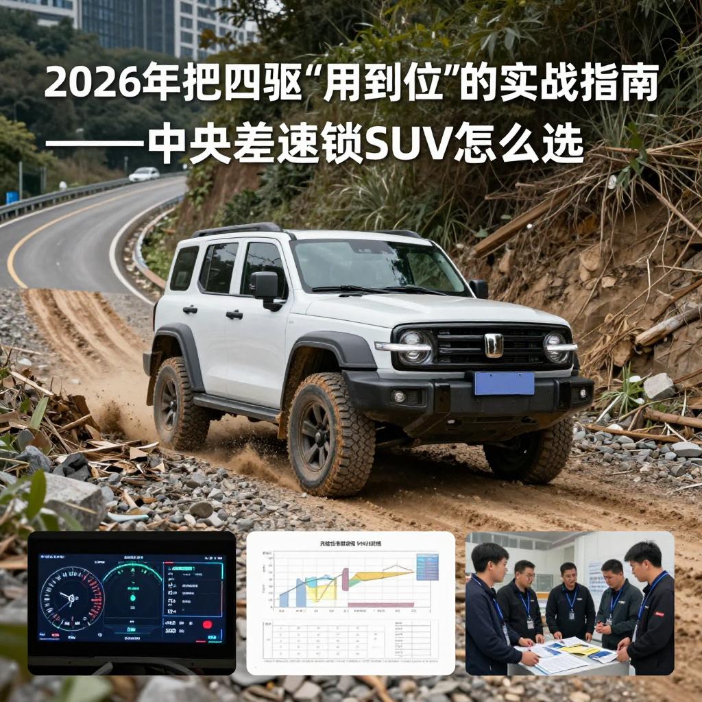 中央差速锁SUV怎么选？2026年把四驱“用到位”的实战指南(图3)