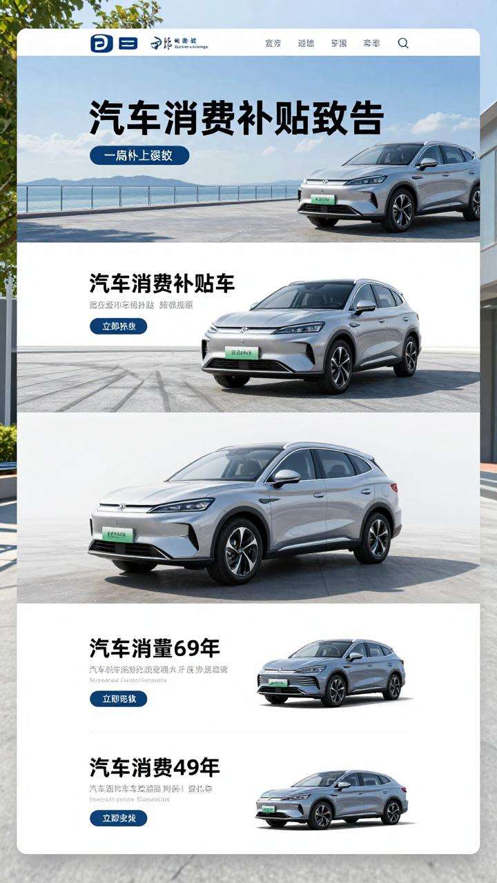 保定市推出汽车消费补贴政策 最高可享5000元财政补助