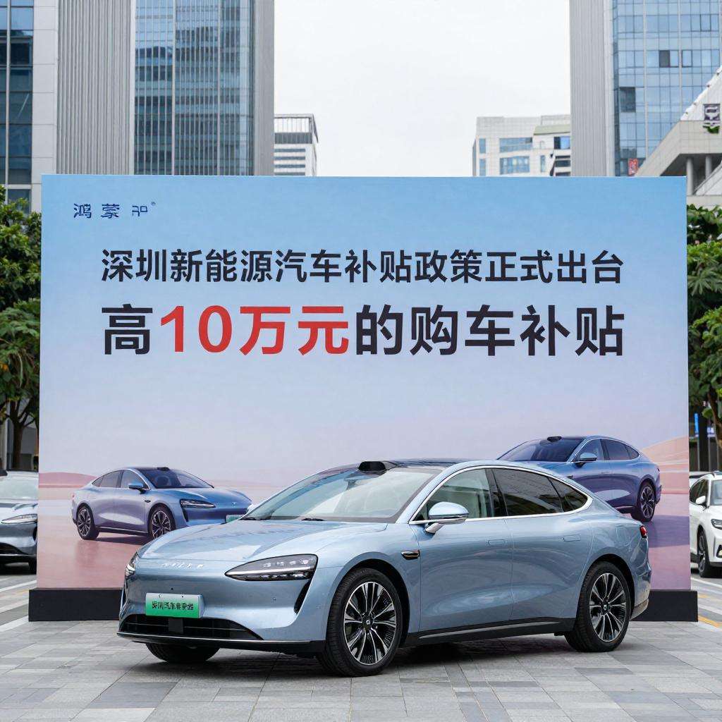 深圳新能源汽车补贴政策出台 鸿蒙车型最高补贴1万元