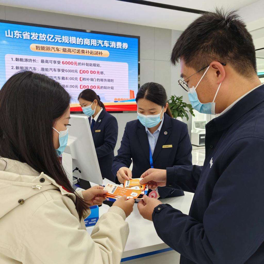 山东发放1.2亿元商用汽车消费券 新能源车最高补贴6000元 山东发放1.2亿元商用汽车消费券 新能源车最高补贴6000元(图1)