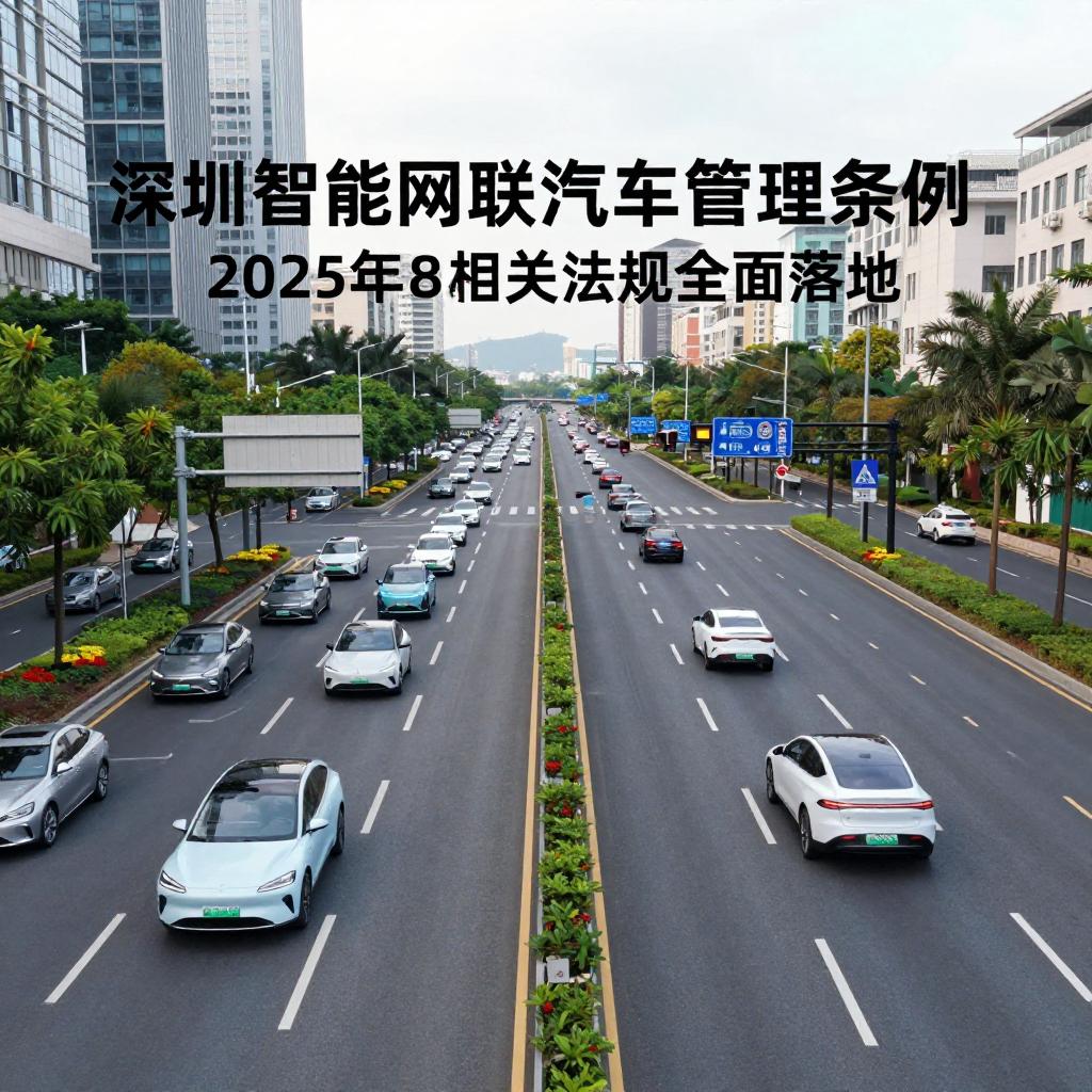 深圳智能网联汽车管理条例8月1日起施行 自动驾驶法规正式落地