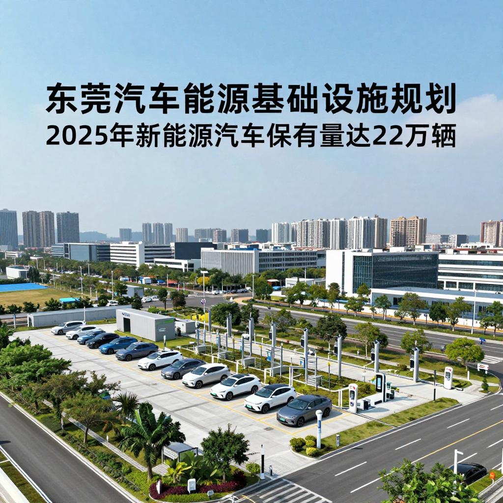 东莞发布汽车能源基础设施规划 2025年新能源汽车保有量达22万辆