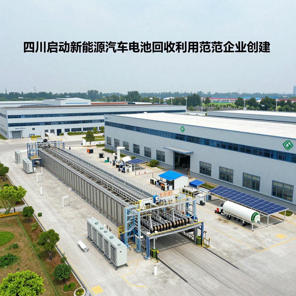 四川启动新能源汽车电池回收利用示范企业创建工作