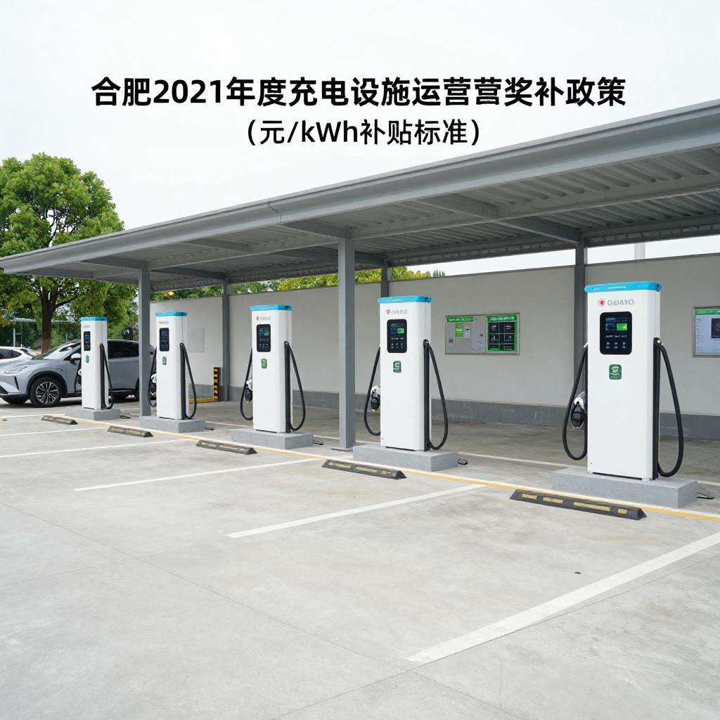 合肥发布2021年度充电设施运营奖补政策 0.6元/kWh补贴标准