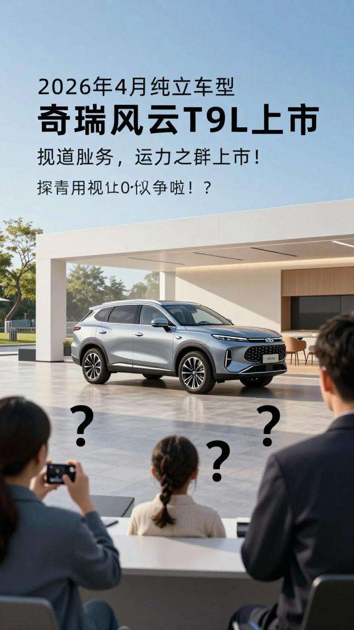 2026年4月奇瑞风云T9L上市：一个观察者的三点疑问