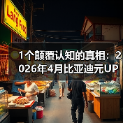 1个颠覆认知的真相:2026年4月比亚迪元UP一季度纯电车销量第六(图1) 1个颠覆认知的真相:2026年4月比亚迪元UP一季度纯电车销量第六(图1)
