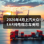 2026年4月上汽大众ID.EAR纯电概念车亮相:一个效率信号?(图3) 2026年4月上汽大众ID.EAR纯电概念车亮相:一个效率信号?(图3)