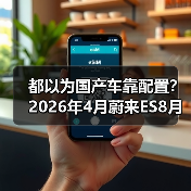 都以为国产车靠配置?2026年4月蔚来ES8月销1.6万辆领跑大型SUV,打的谁的脸?(图2) 都以为国产车靠配置?2026年4月蔚来ES8月销1.6万辆领跑大型SUV,打的谁的脸?(图2)