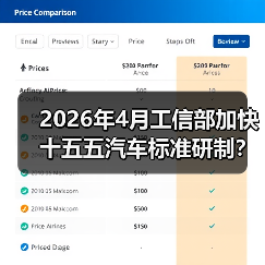 2026年4月工信部加快十五五汽车标准研制?别拿合规当核心竞争力(图4) 2026年4月工信部加快十五五汽车标准研制?别拿合规当核心竞争力(图4)