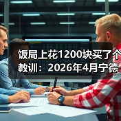 饭局上花1200块买了个教训:2026年4月宁德时代发布六大超级科技新品(图3) 饭局上花1200块买了个教训:2026年4月宁德时代发布六大超级科技新品(图3)