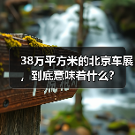 38万平方米的北京车展,到底意味着什么?(图2) 38万平方米的北京车展,到底意味着什么?(图2)
