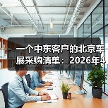 一个中东客户的北京车展采购清单:2026年4月中东客商涌入北京车展抢购电车(图4) 一个中东客户的北京车展采购清单:2026年4月中东客商涌入北京车展抢购电车(图4)