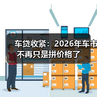 车贷收紧:2026年车市不再只是拼价格了(图4) 车贷收紧:2026年车市不再只是拼价格了(图4)