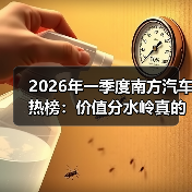 2026年一季度南方汽车热榜:价值分水岭真的来了吗?(图2) 2026年一季度南方汽车热榜:价值分水岭真的来了吗?(图2)