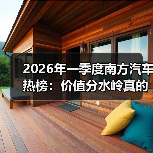 2026年一季度南方汽车热榜:价值分水岭真的来了吗?(图3) 2026年一季度南方汽车热榜:价值分水岭真的来了吗?(图3)