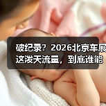 破纪录?2026北京车展这泼天流量,到底谁能接住?(图3) 破纪录?2026北京车展这泼天流量,到底谁能接住?(图3)